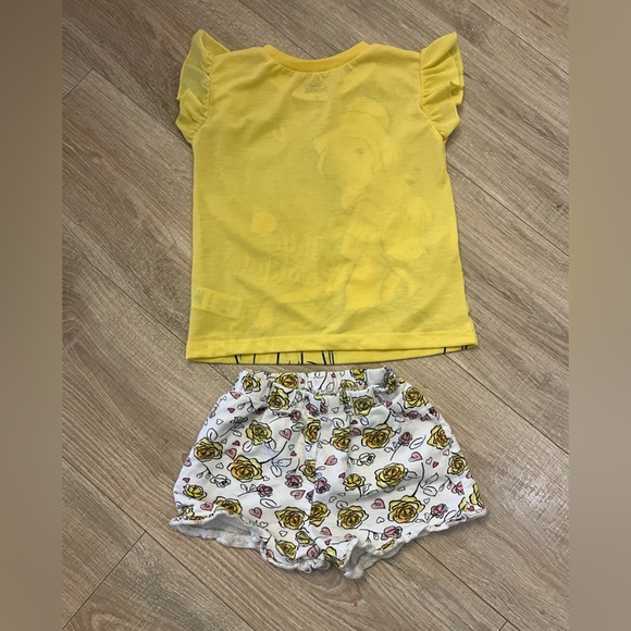 Disney Princess Belle Shirt and Short Bundle 6 - Picture 2 of 4